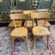 5 chaises bistrot