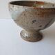 Pyrite stoneware ceramic bowl / cup signed Suzanne Dauliach Vallauris 60's
