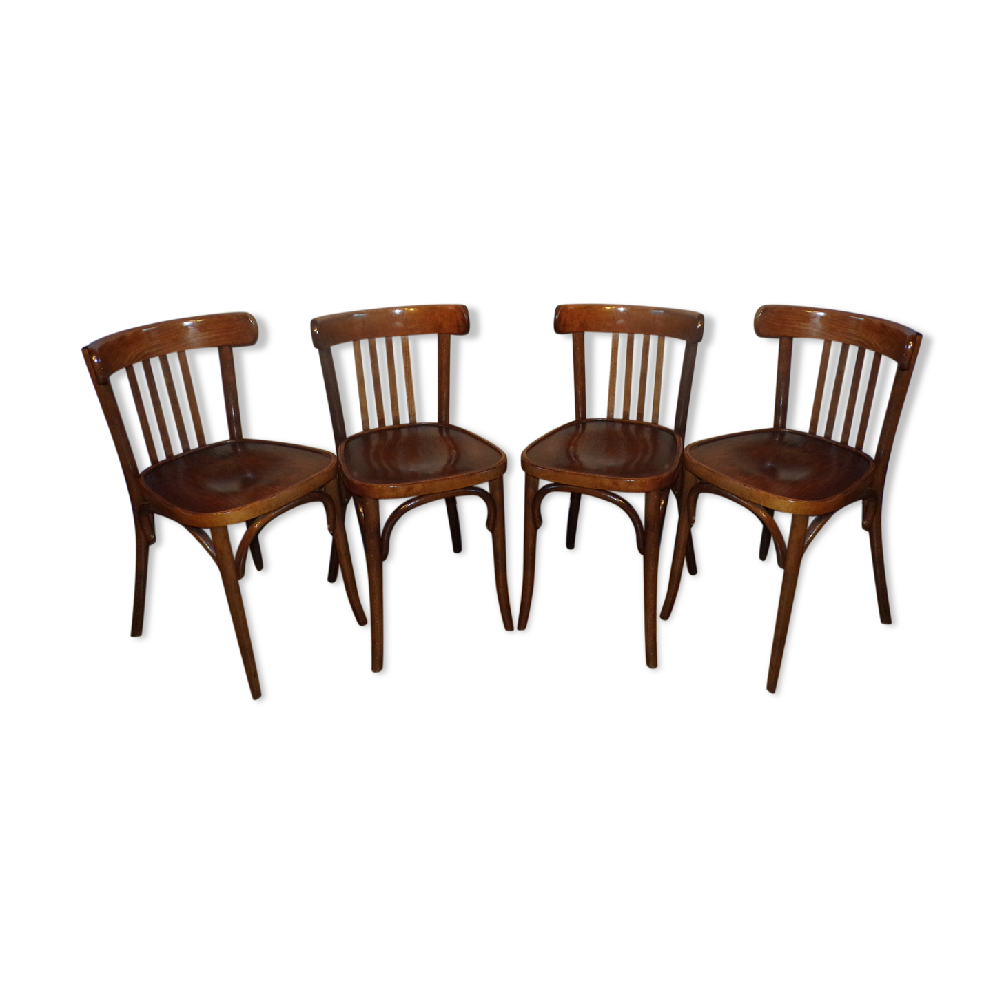 Suite 4 vintage Bistro chairs