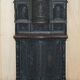 Buffet antique sculpté main style temple birman vers 1860
