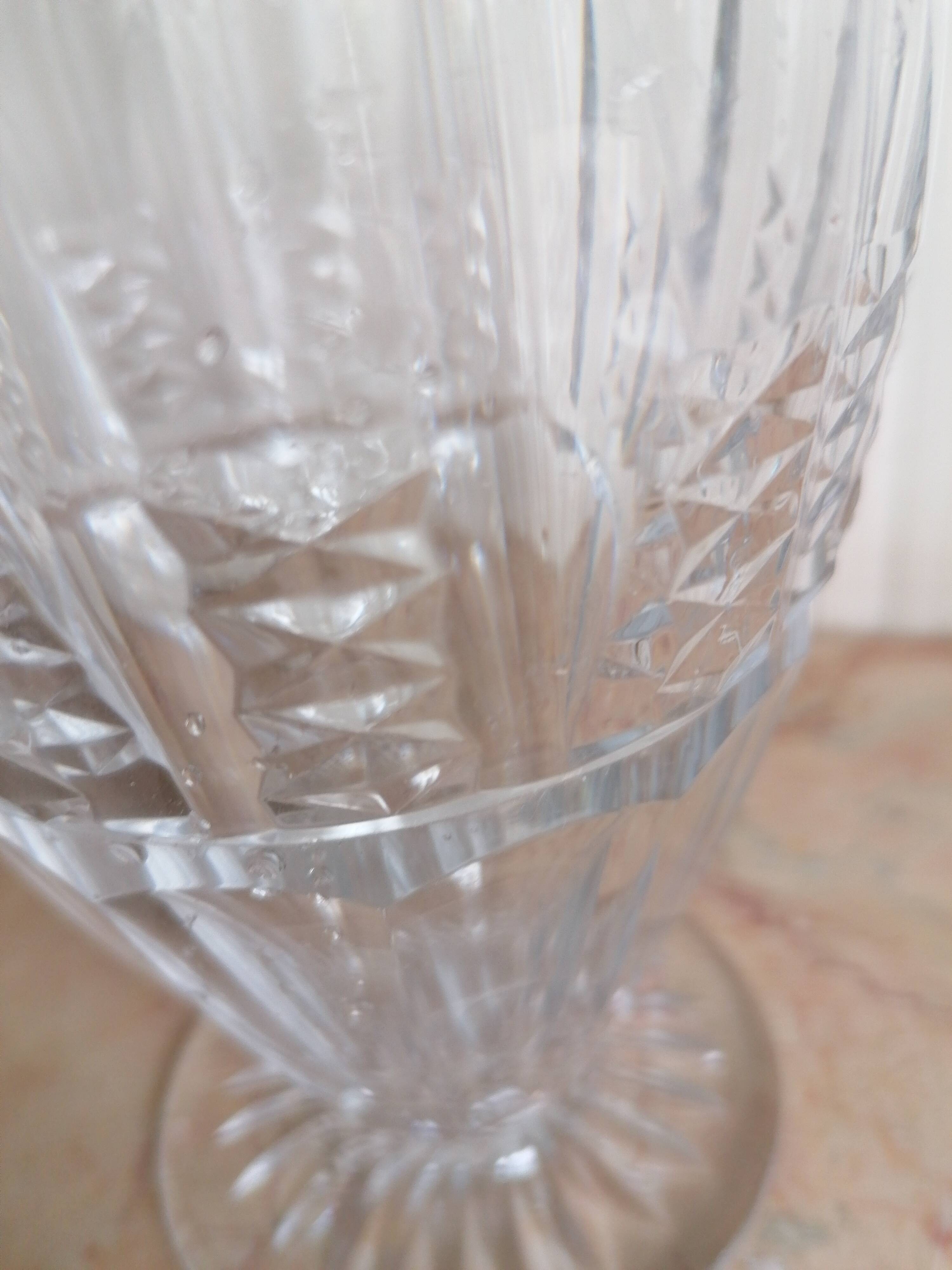 crystal carafe by Baccarat