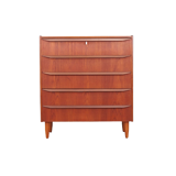 Teak chest of drawers, Danish design, 1970s, made in Denmark
