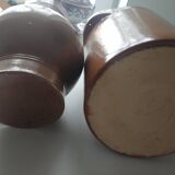 Varnished terracotta set