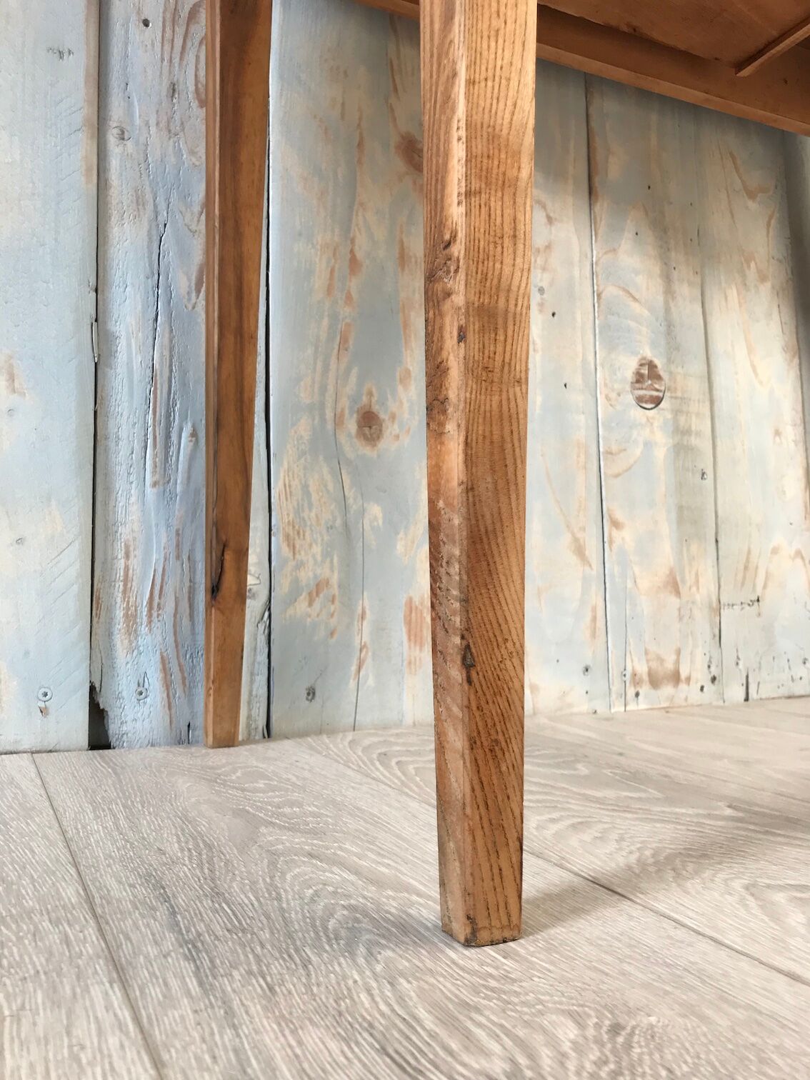 Table d'appoint esprit table de ferme