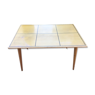 Table salle à manger Hans Bellmann & Horgen Glarus années 1950