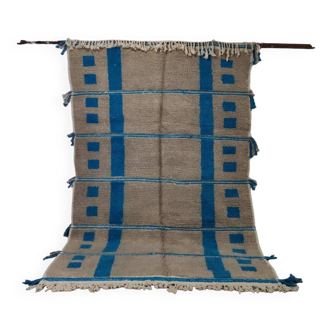 Handmade wool Berber rug 300X200 cm