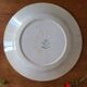 Old Creil and Montereau Earthenware Plate "Labrador" Rooster Decor