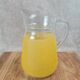Pichet vintage en verre jaune – élégant & lumineux