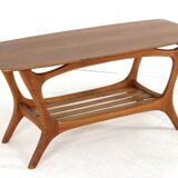Coffee table 'Huizen' - dutch mid centiry modern design - organic shapes