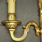 Pair of Louis XVI style wall sconces