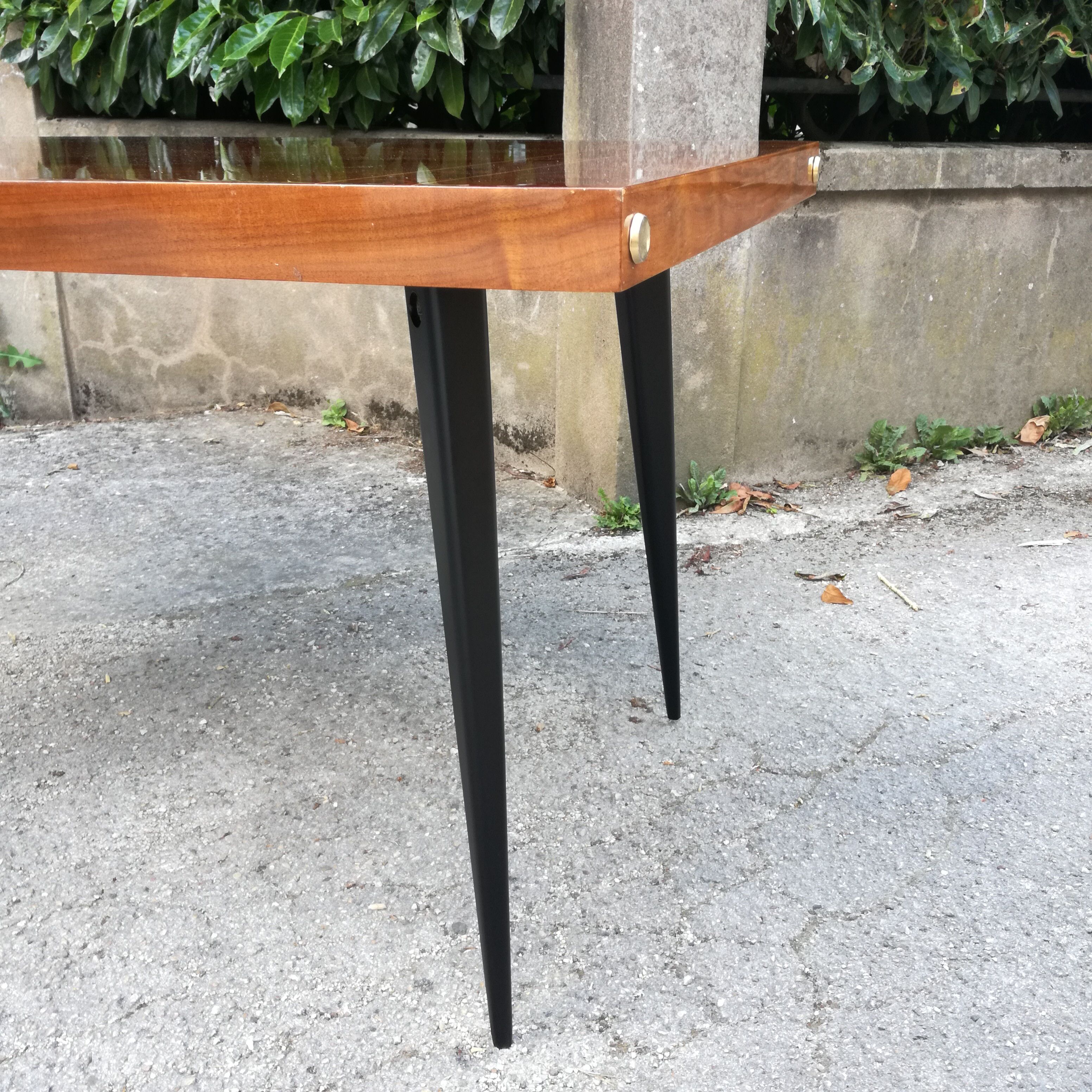 Walnut table 1950s