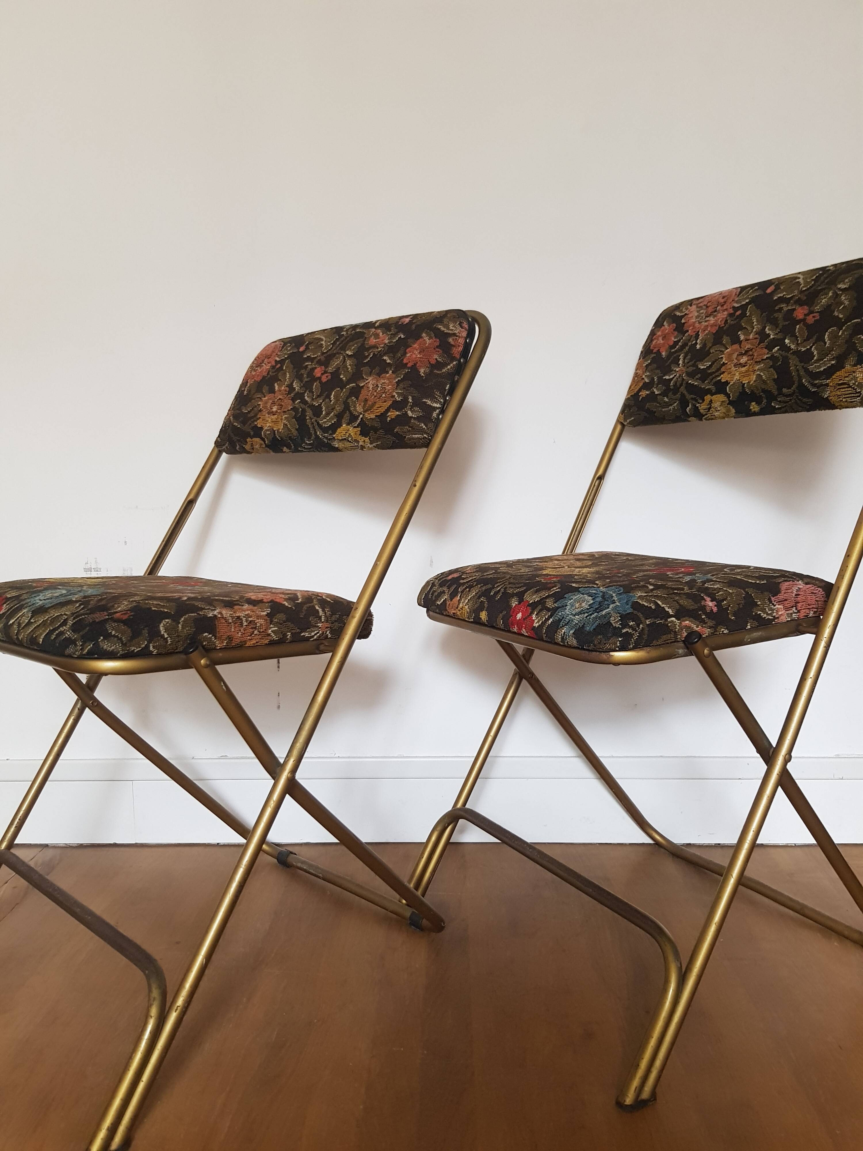 Set of 2 Lafuma folding chairs