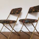 Set of 2 Lafuma folding chairs