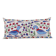 Housse de coussin brodée vintage 46x91 cm