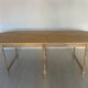 Custom Solid Pine Farmhouse Oval Dining Table (220 cm) – French Provincial