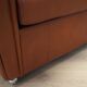 Leather armchair, Danish design, 1960s, production: Denmark