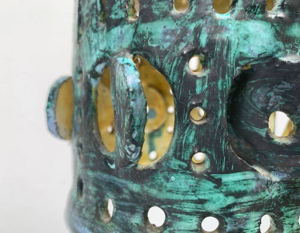 Mid-century ceramic pendant lamp, 1960s