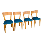 Ensemble de 4 chaises bistrot
