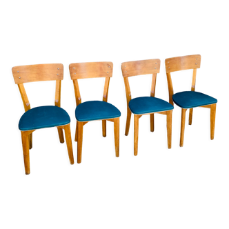 Ensemble de 4 chaises bistrot