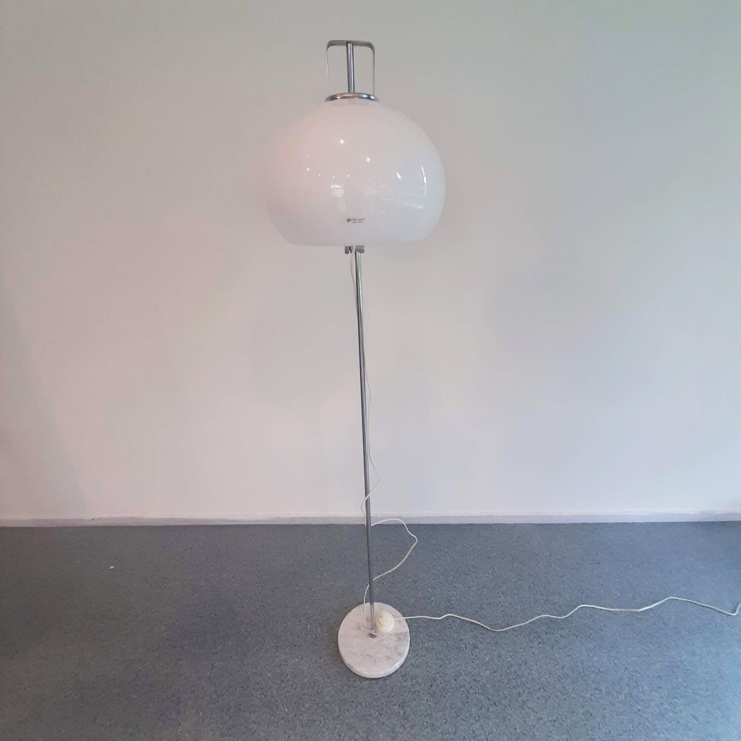 Vintage Meblo "Lucerna" floor lamp by Harvey Guzzini 70s