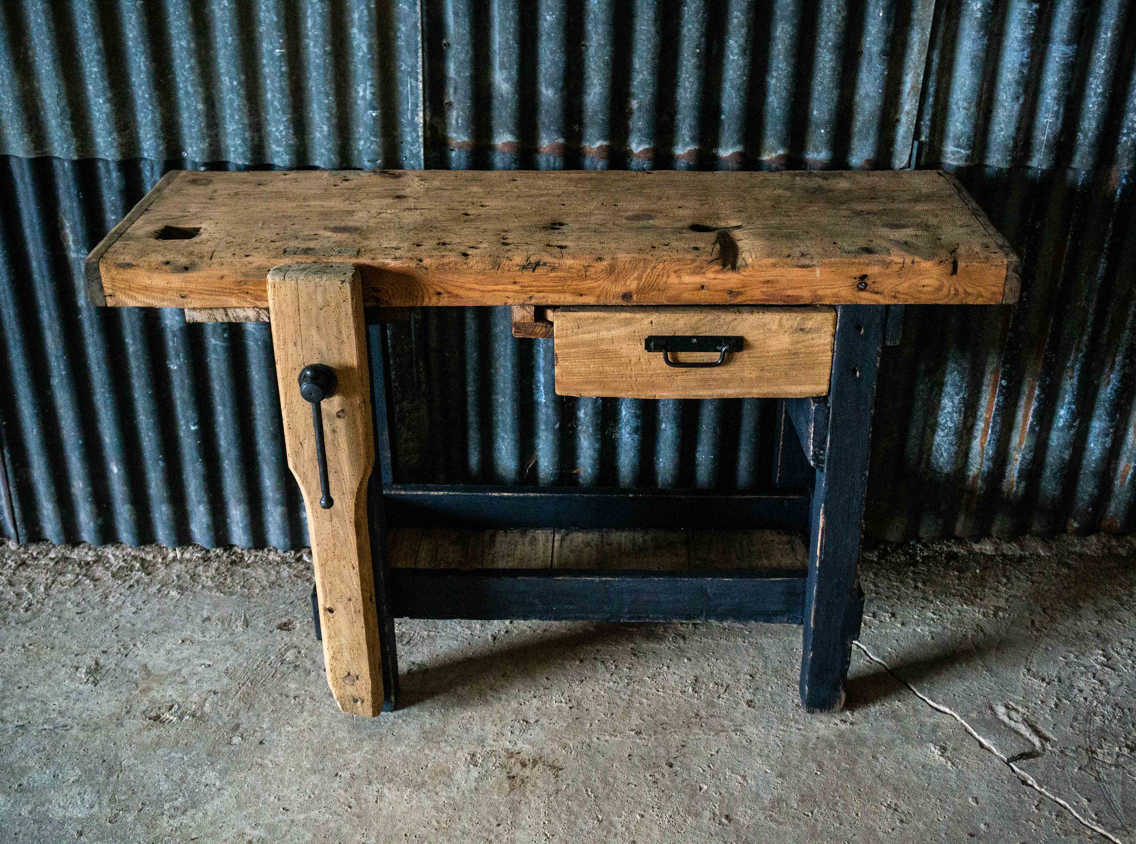 Établi restauré