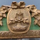 Louis XVI period mirror in gilded wood XVIII century