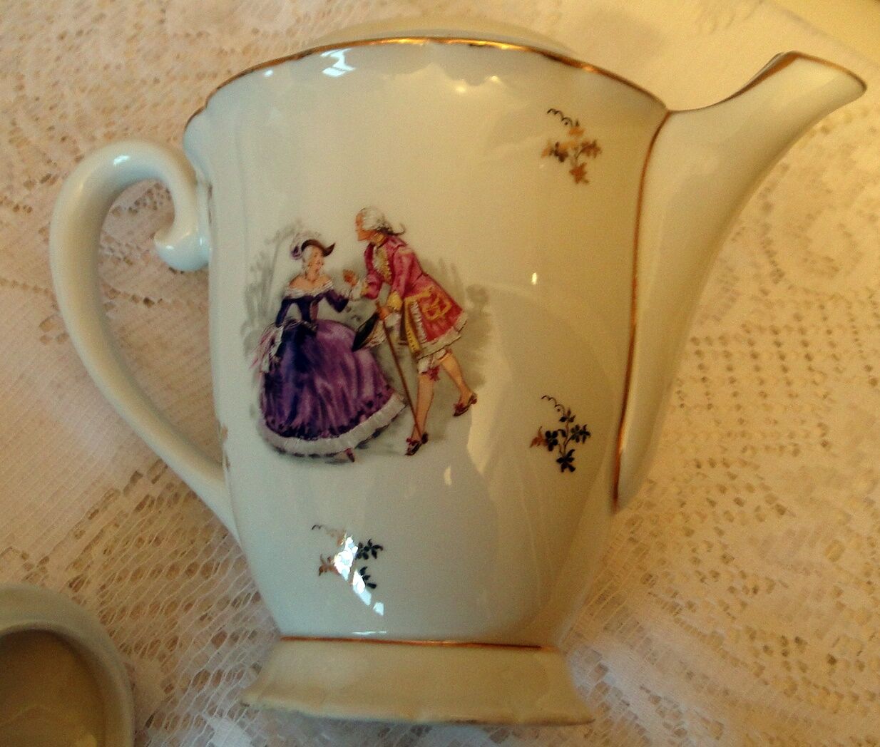Service a cafe porcelaine fine ch r France