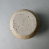 Vase bouquetière, pique fleurs en grès pyrité
