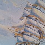 Sailing ship marine painting