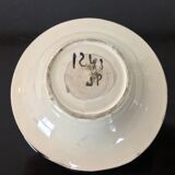 Empty cut ceramic pocket, ashtray
