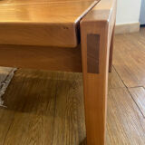 Solid elm coffee table Maison Regain