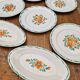 Lot de 7 assiettes plates plus de raviers