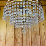 Vintage tassel ceiling chandelier