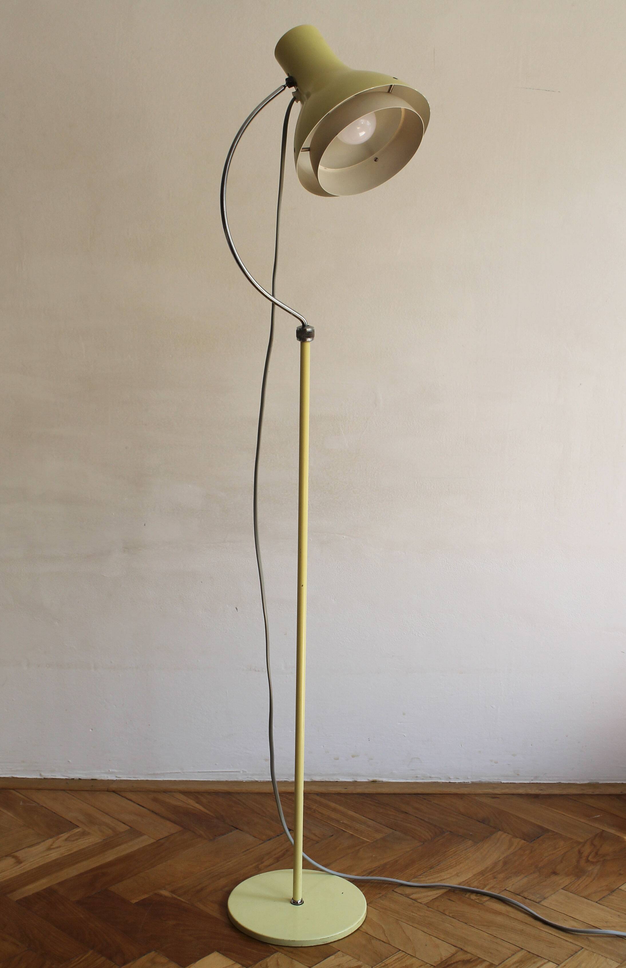 1960's Mid Century Floor Lamp by Josef Hurka