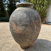 18th-century ancient terracotta wine jar