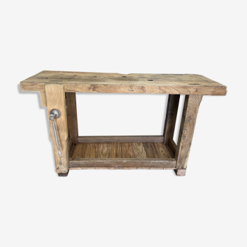 wooden workbench