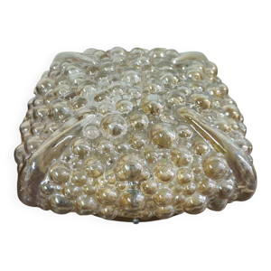 lampe en verre bullé