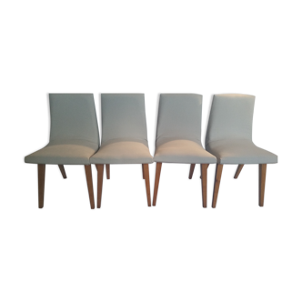 Scandinavian vintage pearl chairs