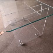 David Lange rolling table for Roche Bobois