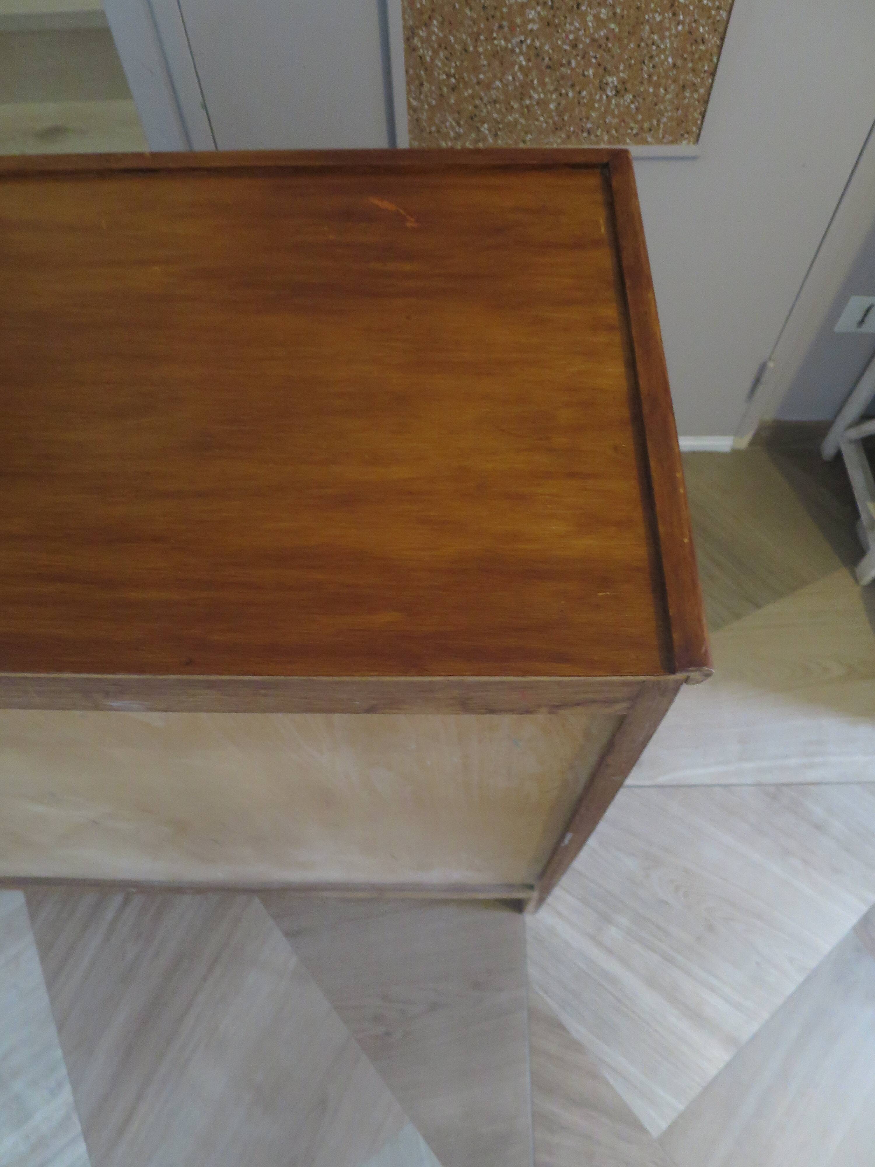 Vintage - Chest of drawers - 4 drawers - wood - 1950s/60s - modernist/Scandinavian