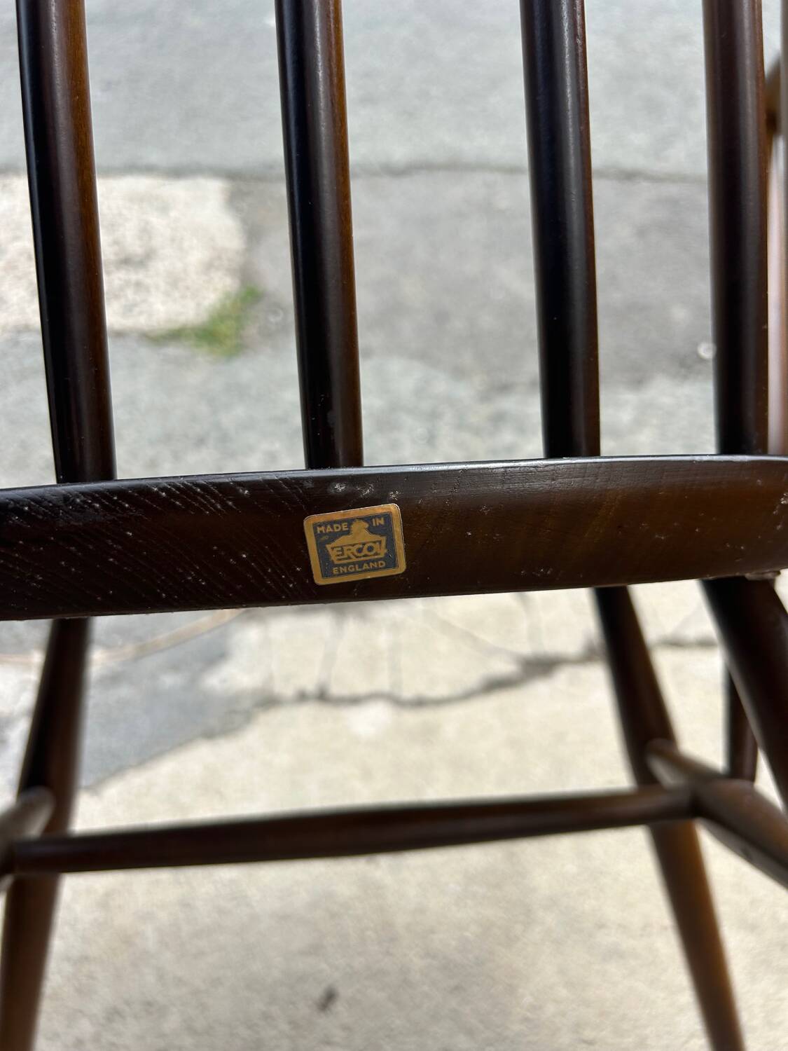 Pair of Ercol armchairs