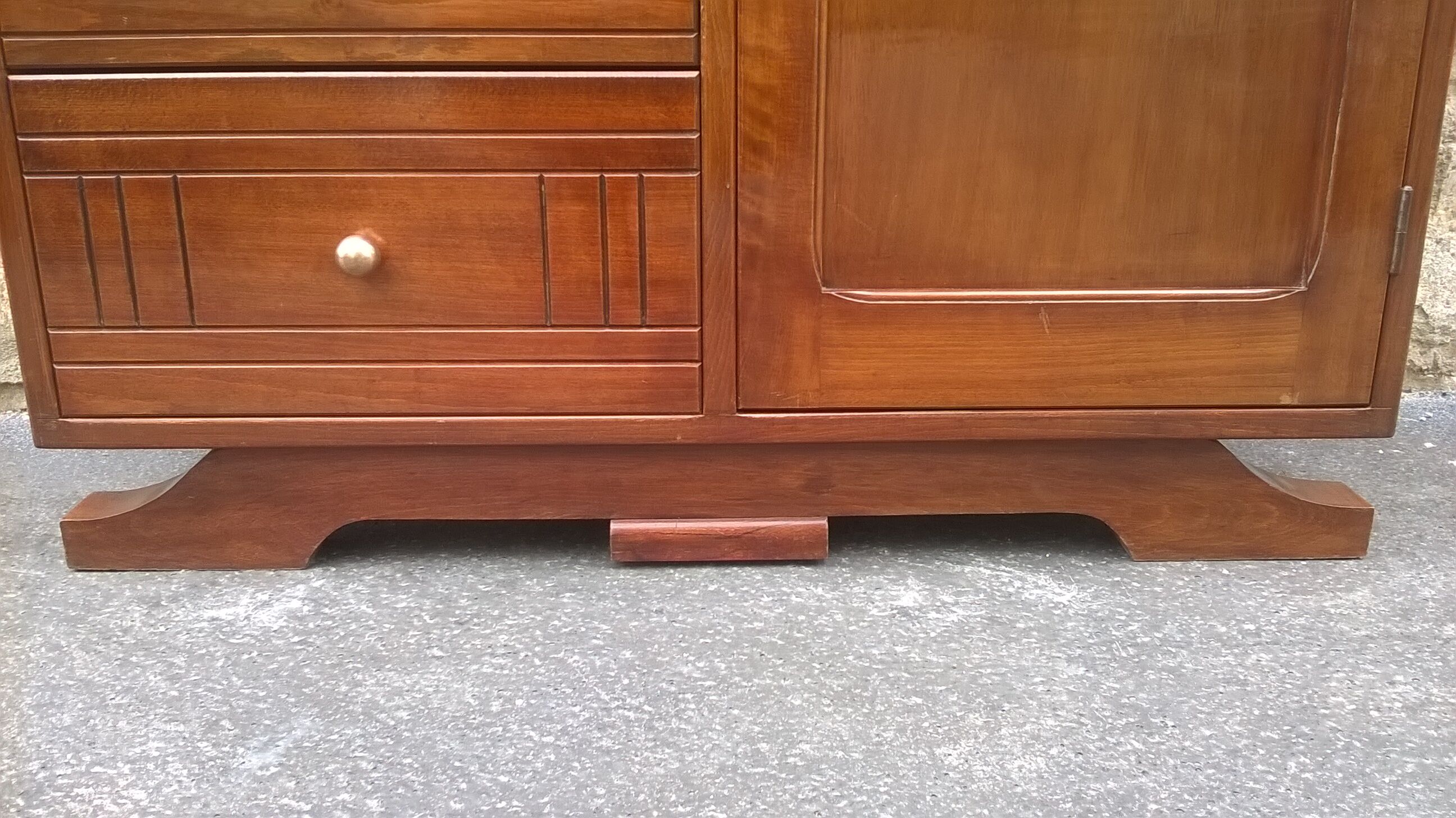 Armoire commode asymétrique art déco