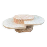 Stone coffee table
