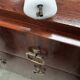 Art Deco buffet by Saddier & Fils in solid rosewood and veneer.