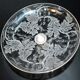 Standing cup dauphin crystal of baccarat 1897