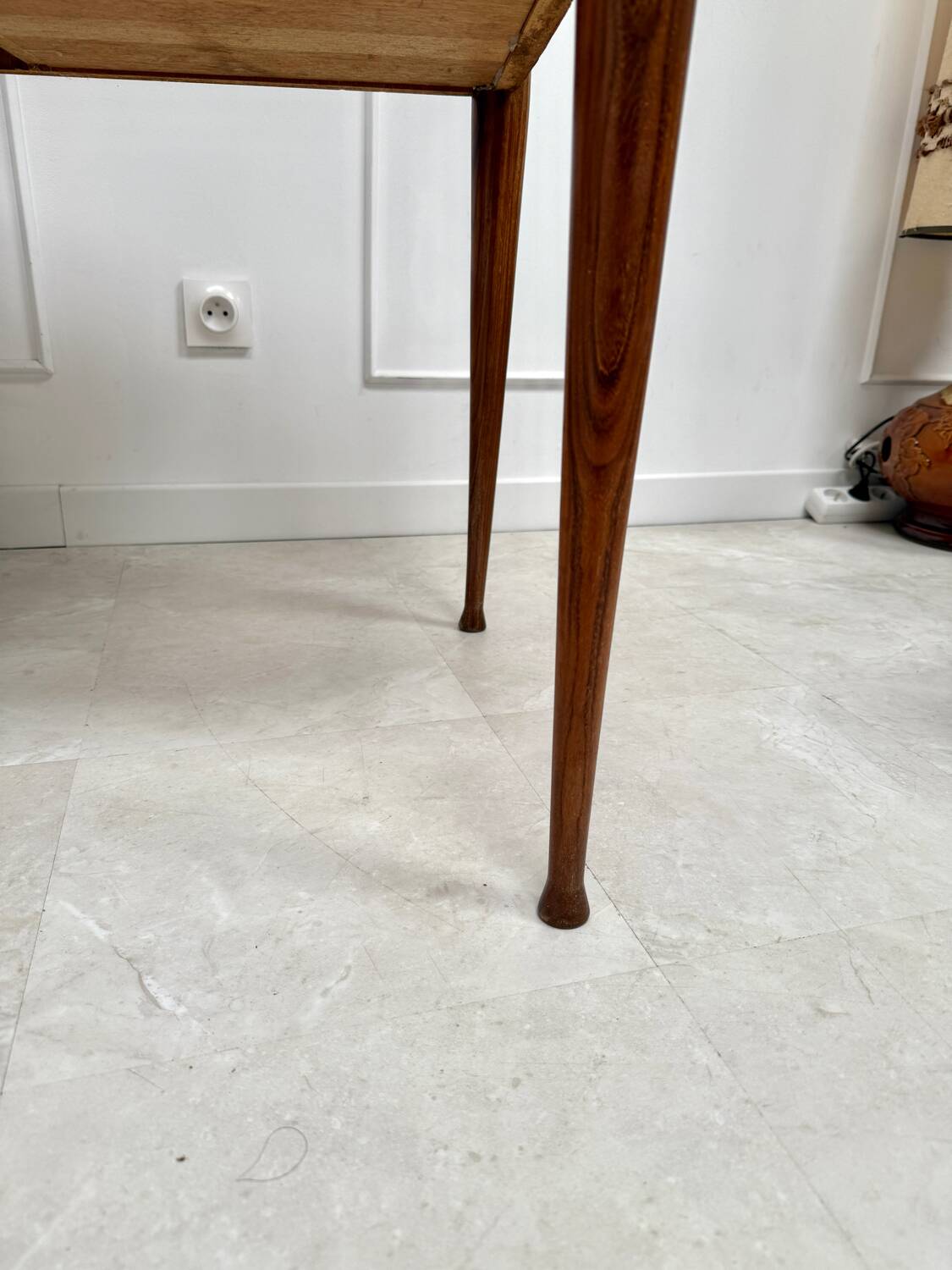 Scandinavian teak desk from the 60s