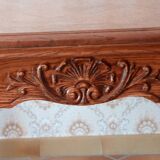 Louis xv style oak table