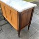 Louis XVI style solid wood chest of drawers, 3 drawers, second half of the twentieth century