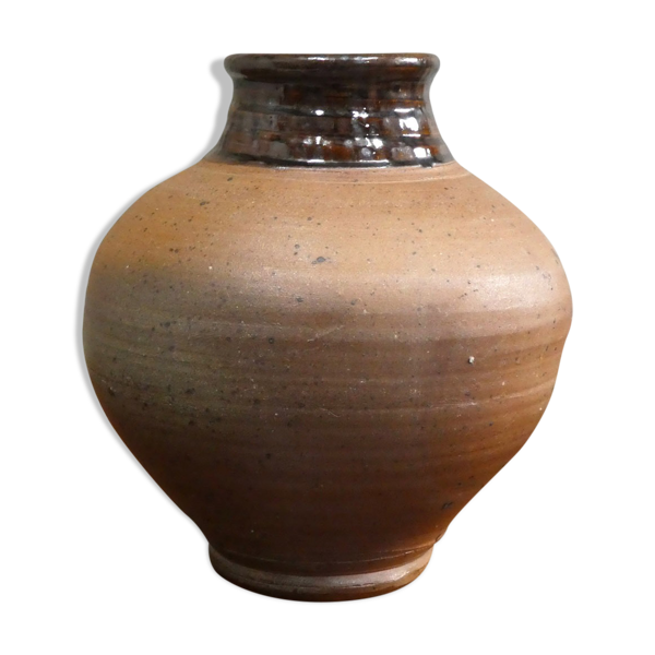 Vase de Pierre Digan partiellement émaillé — Beyit