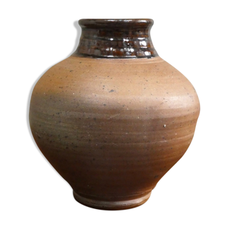 Vase de Pierre Digan partiellement émaillé